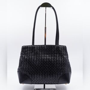 AR39❤️ Bottega Veneta Intrecciato Satin Handle Bag